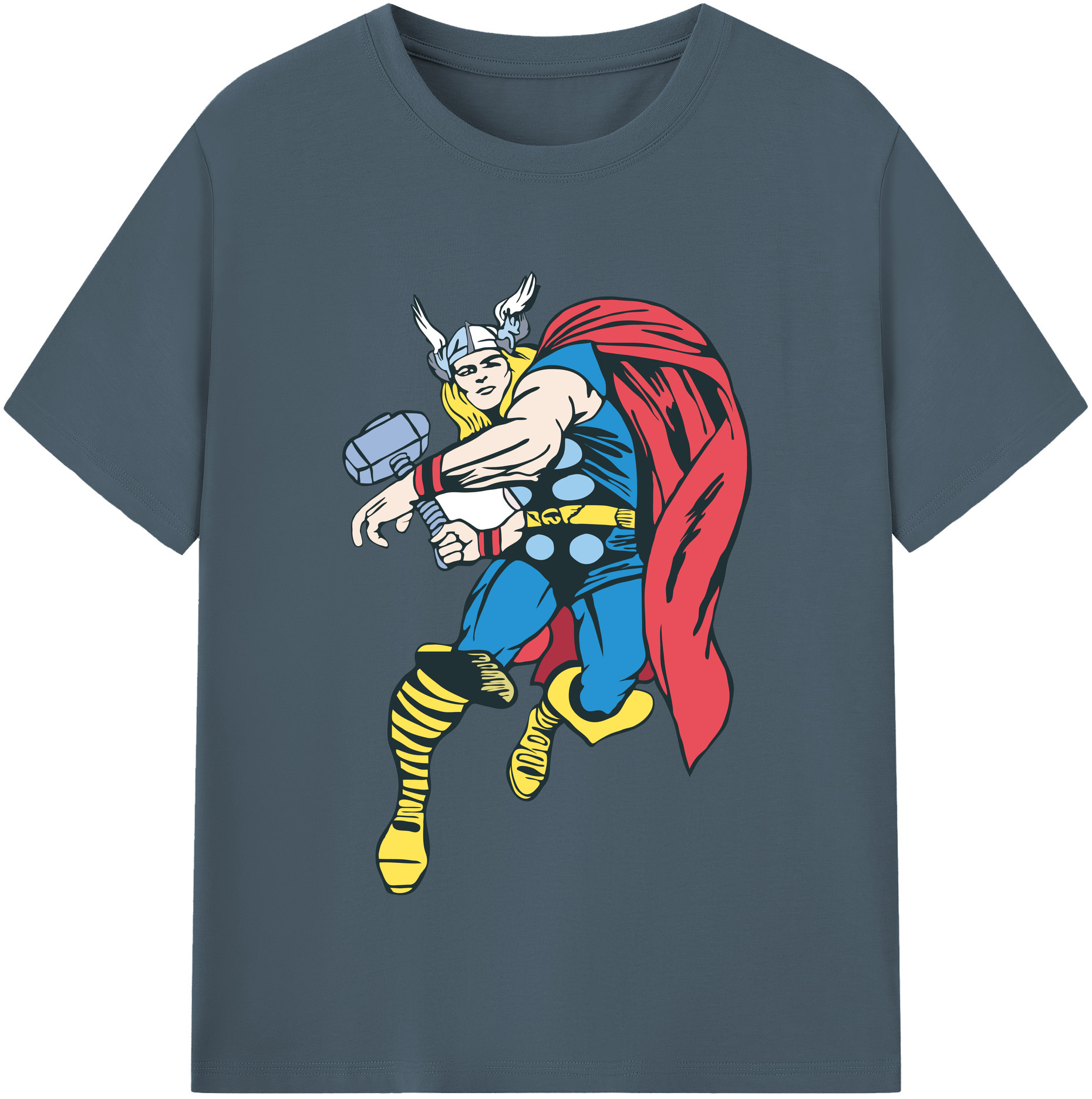 （画像用） アベンジャーズ The Avengers 綿100％半袖Tシャツ（フロントプリント）